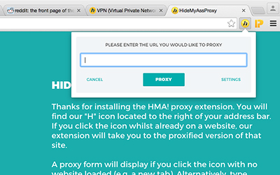 hide my ass proxy