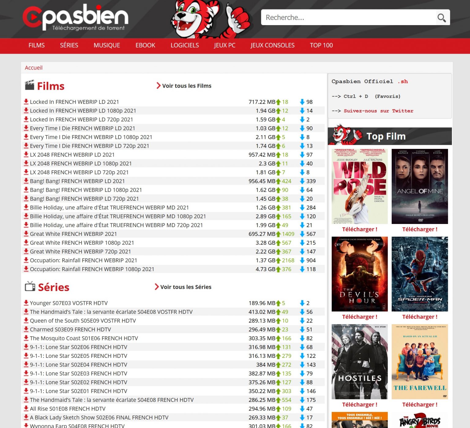 Torrent Top 10 des meilleurs sites pour le téléchargement illégal de
