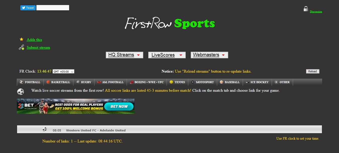 Top 15 FirstRowSports Alternative Sites For Watching Online Sports